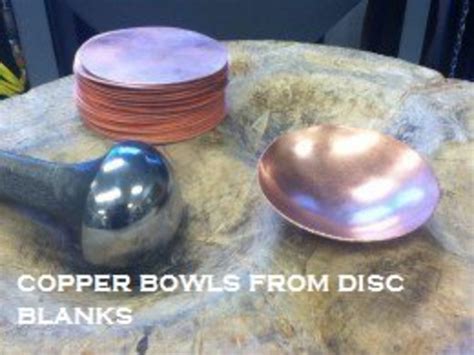 how to make a bowl from sheet metal|how to make copper bowls.